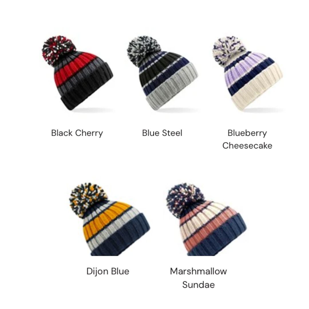 Saving Strays Hygge Striped Beanie