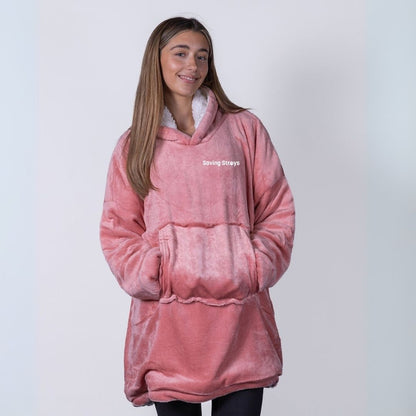 Saving Strays Ribbon Reversible Hoodie