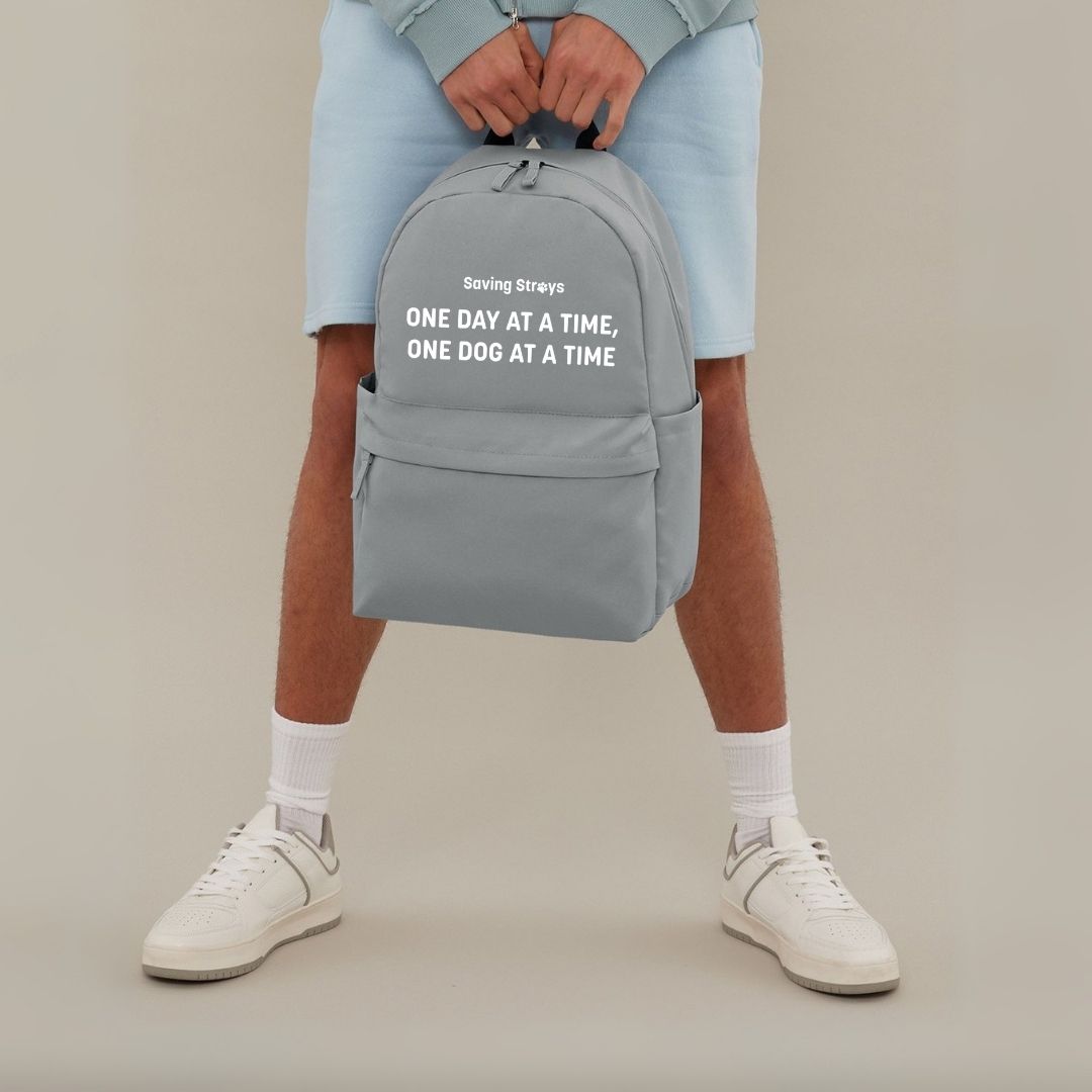 Saving Strays Premium Recycled Backpack