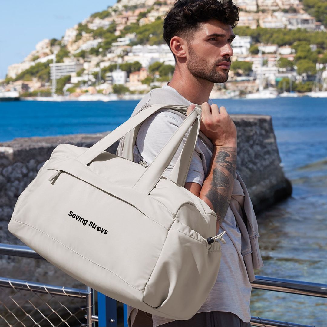 Saving Strays Recycled Studio Holdall