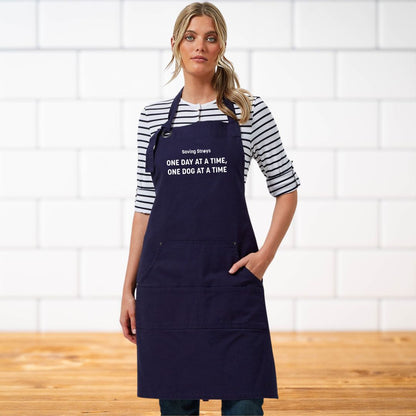 Saving Strays Heavy Cotton Canvas Pocket Apron