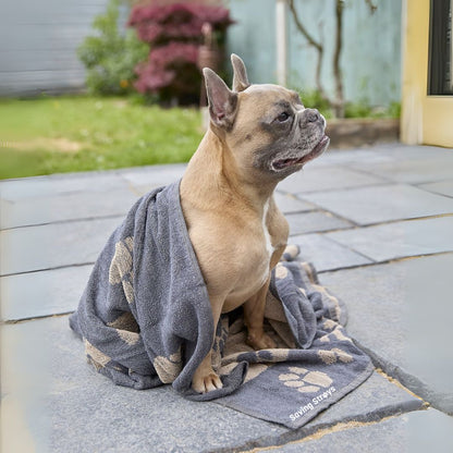Saving Strays Jumbo Terry Dog Towel