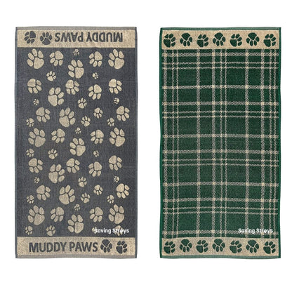 Saving Strays Jumbo Terry Dog Towel