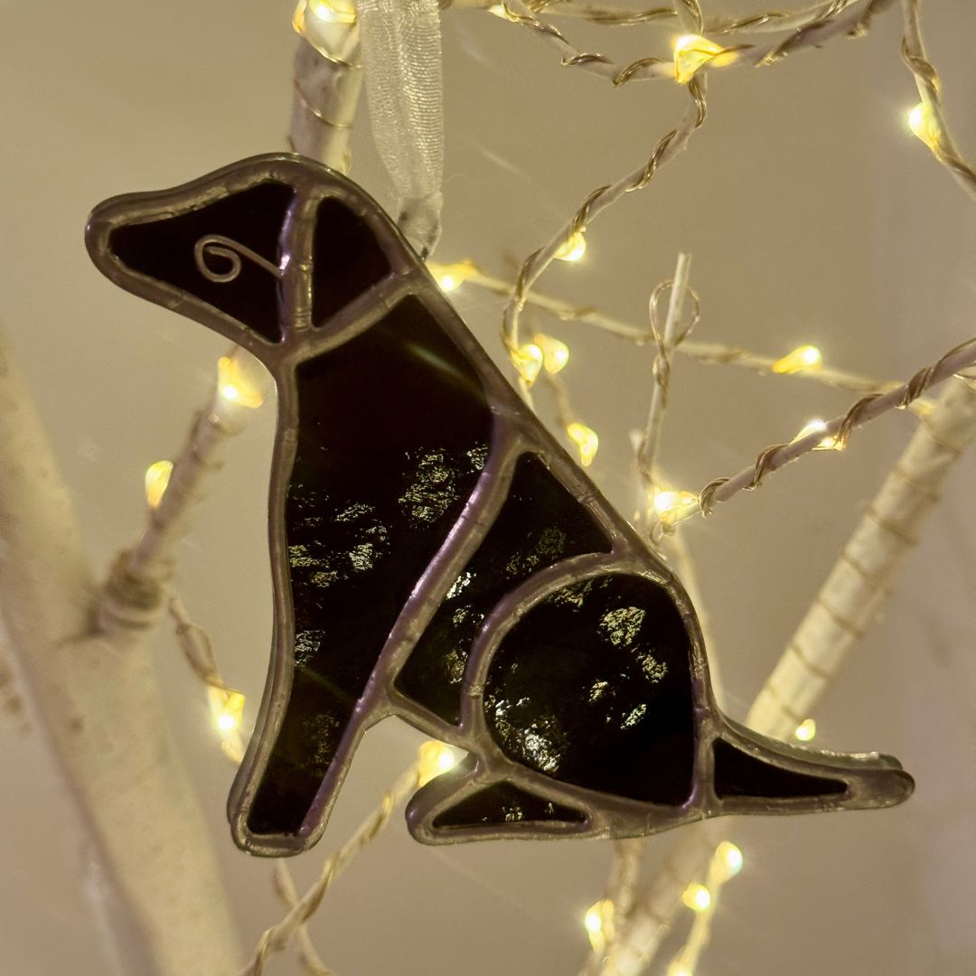 Stained Glass Hanging Charm