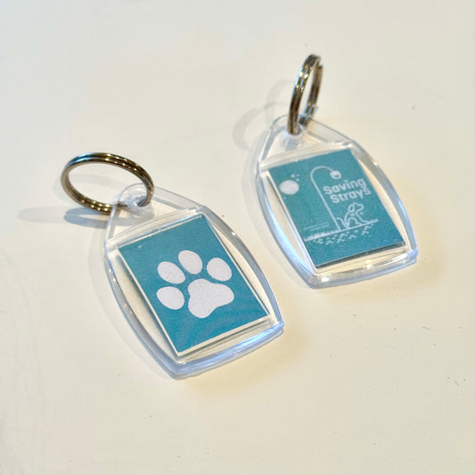 Saving Strays Keyring