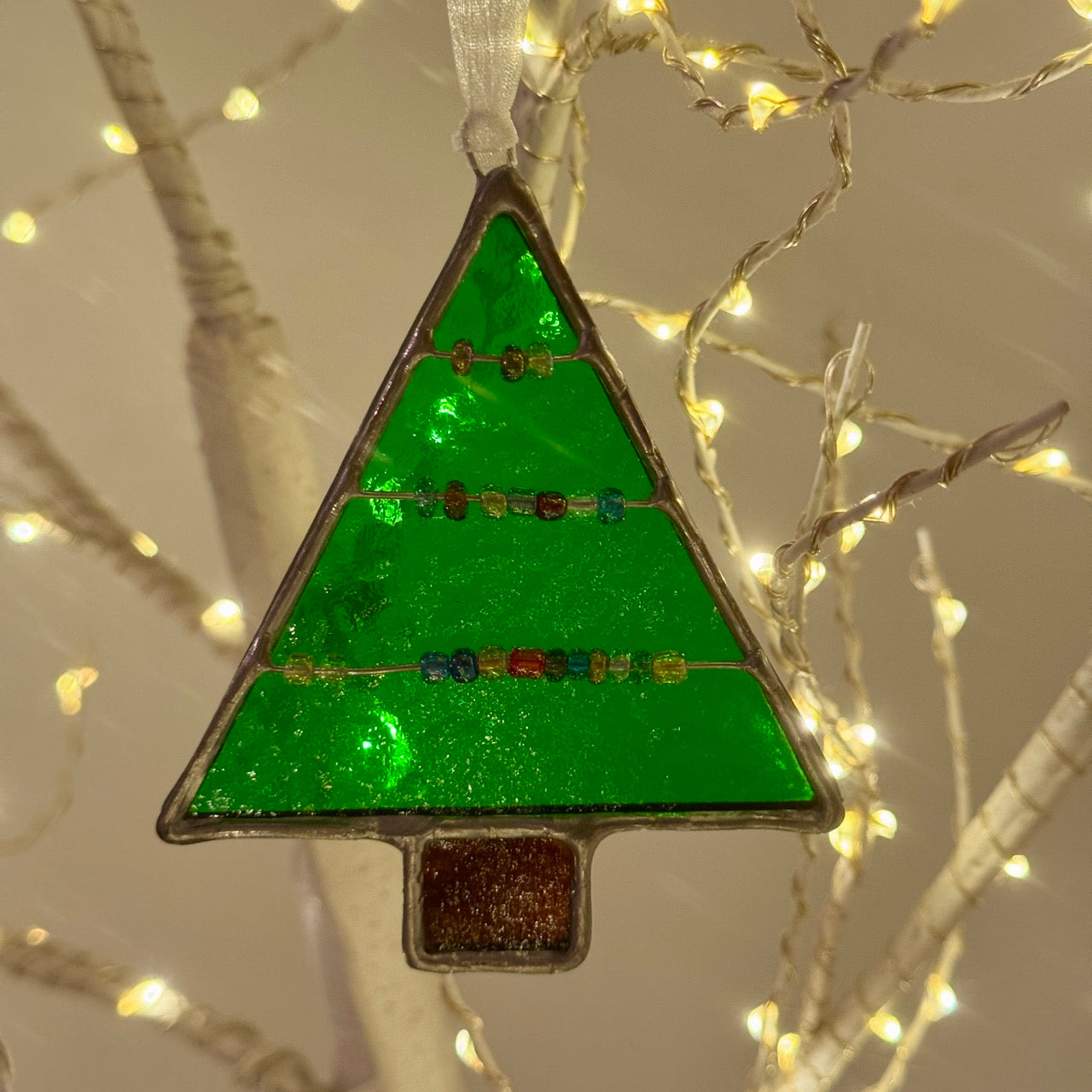 Stained Glass Hanging Charm