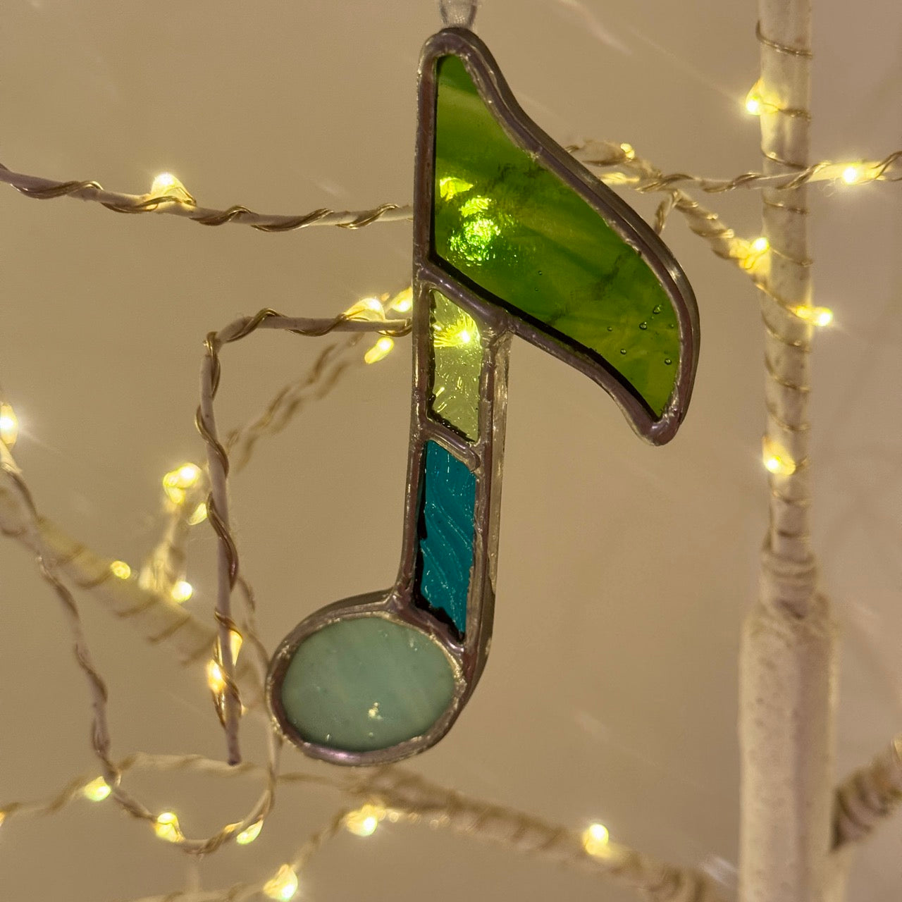 Stained Glass Hanging Charm