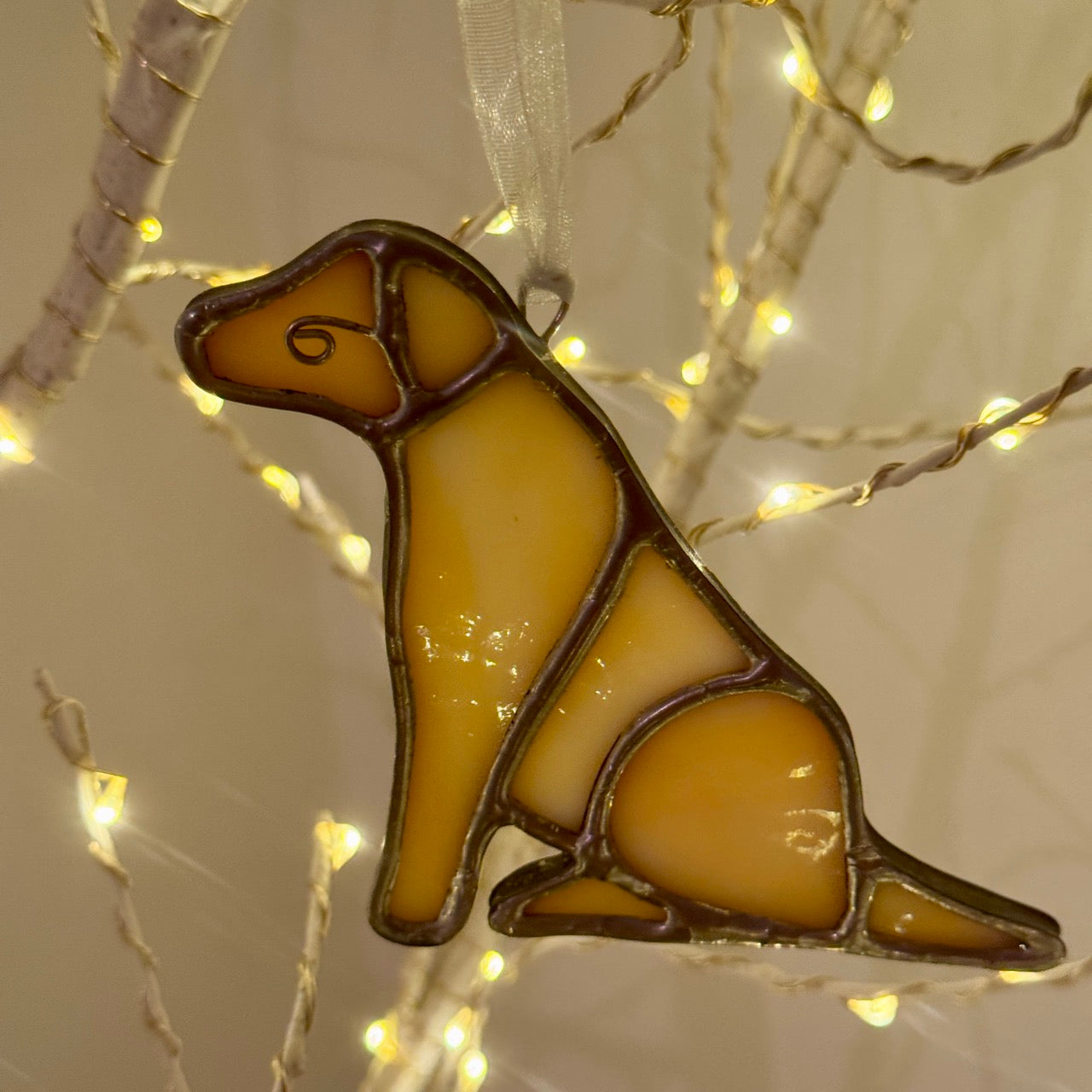 Stained Glass Hanging Charm