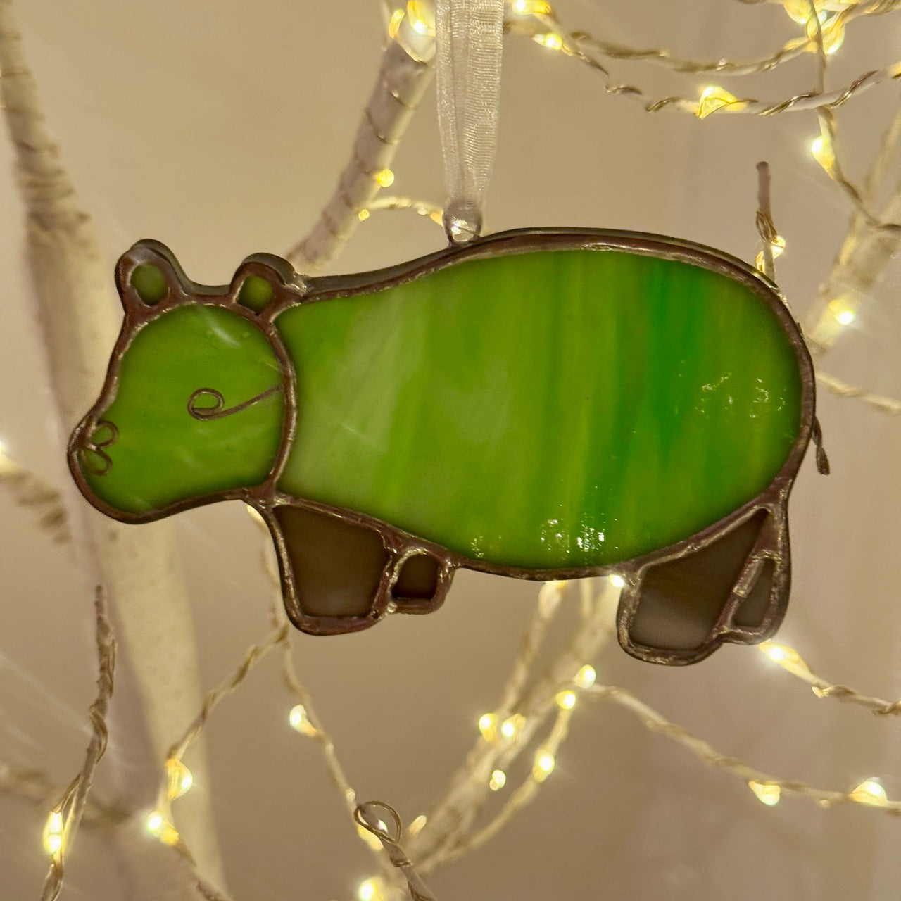 Stained Glass Hanging Charm